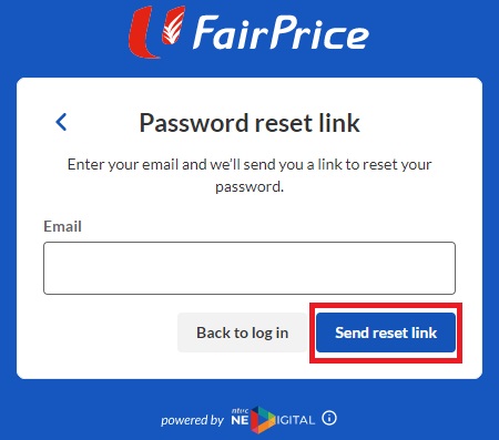 Forgot password, Can't log in